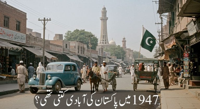 Population of Pakistan in 1947